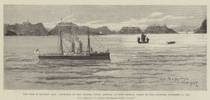 The War in Eastern Asia, Approach to the Chinese Naval Arsenal at Port Arthur, Taken by the Japanese 21 November 1894 by Henry Charles Seppings Wright